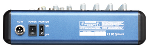 pa System Professional <strong>Audio</strong> Power Digital Console Usb <strong>Interface</strong> <strong>6</strong> Channel Mixer - Product Image 6