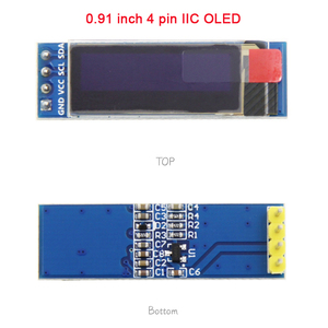 Prezzo di fabbrica 0.91 pollici 0.96 pollici 1.3 pollici 28x32 128x64 IIC I2C SPI seriale OLED modulo Display con SSD1306 SH1106 Drive IC - Product Image 2