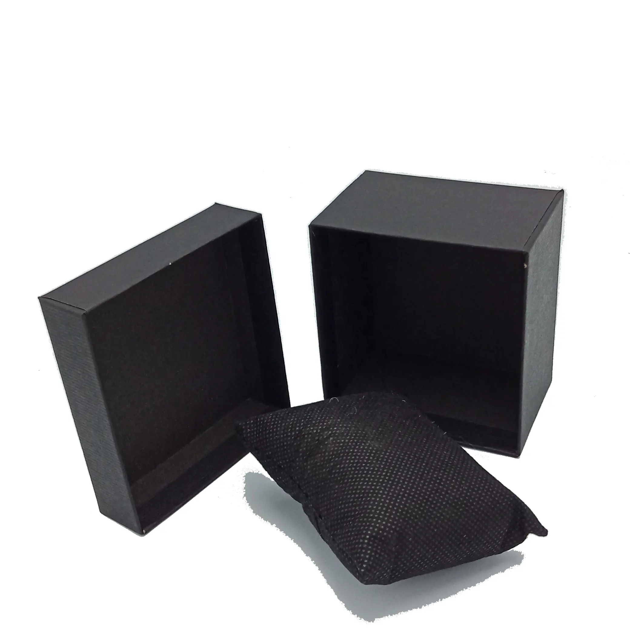 Su misura vendita calda nero di cartone di imballaggio OEM contenitore di regalo della vigilanza