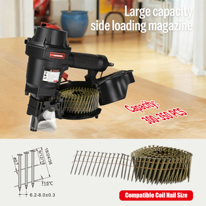 Aeropro Khí Nén Cuộn Dây Pallet Thợ Nail Mcn55 1-1/4-Inch Để 2-1/4-Inch Không Khí Cuộn Dây Pallet Nail Gun Cho Pallet, Gỗ Trường Hợp Và Decking - Product Image 3