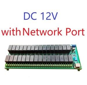 R4D5E32 32 ช่อง 12V 24V 20A RS485 เครือข่ายอีเธอร์เน็ต TCP/IP Modbus RTU รีเลย์ทาส - Product Image 4
