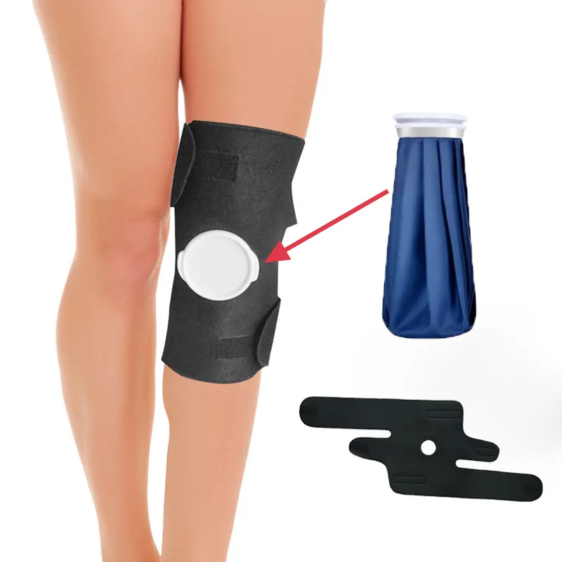 Медицинский фиксатор для колена с компрессом, холодный и горячий пакет для ледяных травм, медицинские принадлежности, Индивидуальный размер