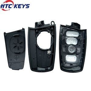 Yedek akıllı kart anahtar kabuk 4 düğme otomatik uzaktan anahtar durum için B-MW F serisi uzaktan araba anahtarı - Product Image 4