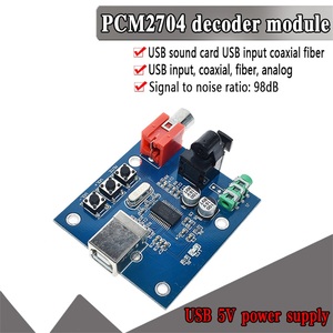 PCM2704 USB DAC USB Power Glasfaser-Koaxial-Analoga usgang für Raspberry Pi Raspbian RaspBMC Windows 7 benötigt kein Laufwerk - Product Image 1