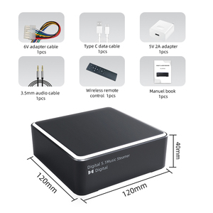 新模型矩阵切换器与dol by atmos CL-D510 5.1通道音频系统与HDMI和光缆连接 - Product Image 2