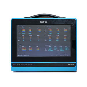 Analizzatore di qualità dell'alimentazione di prova completo di energia dello strumento trifase portatile di tipo piatto - Product Image 2
