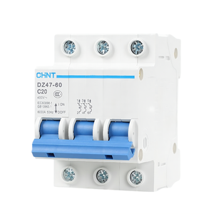 Chint Chntdz47-60 C32 1P2P3P4Pミニエアスイッチ家庭用スイッチゲートプラスチック製小型回路ブレーカLI保護付き - Product Image 1
