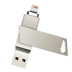 2 trong 1 OTG sét USB 3.0 <span class=keywords><strong>Flash</strong></span> Drive bút 8GB 16GB 32GB 64GB 128GB 256GB 512GB Memory Stick Pendrive cho Iphone cho iPad - Product Image 2
