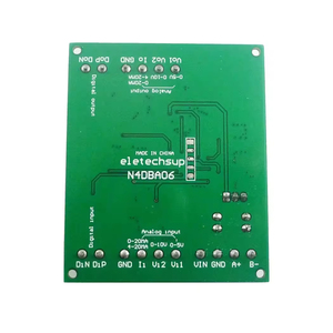 N4DBA06 DC12V Módulo IO digital analógico de 8 canales RS485 Modbus Rtu Protocolo ADC DAC Módulo de entrada analógica - Product Image 2