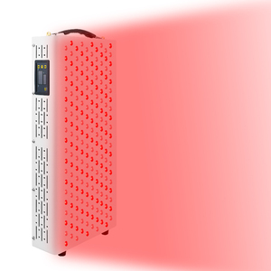 เครื่องบำบัดด้วยแสงสีแดง600W 2023 850nm 660nm ใช้ในบ้านแผงไฟ LED พร้อมขายึด