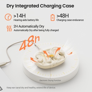 50 canaux numérique Mini Rechargeable 120dB Gain Scénario adaptatif Prothèses auditives de qualité médicale Amplification de l'oreille et des besoins auditifs - Product Image 6