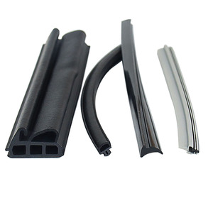 Customized Profile Waterproof, Fireproof and Sound Insulation Extruded Silicone Rubber <strong>EPDM</strong> PVC Door and Window Sealing Strip - Product Image 1