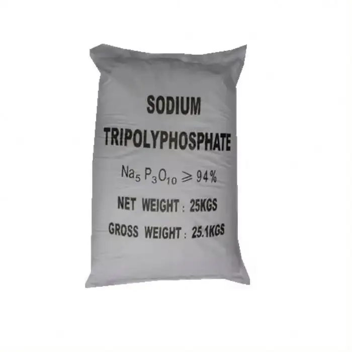 Tripolifosfato de sodio de grado industrial Tratamiento de agua STPP Tripolifosfato de sodio
