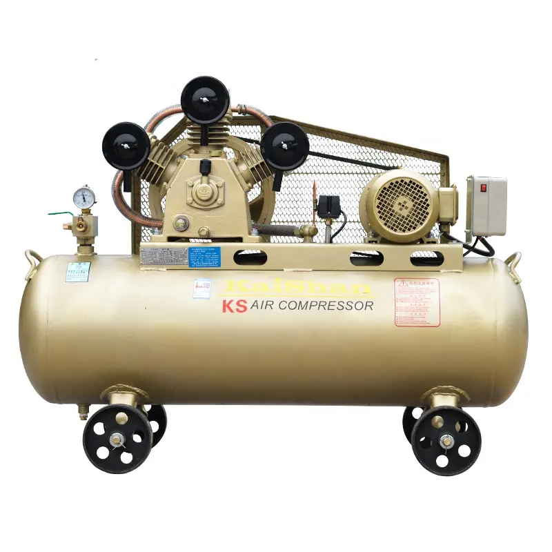 China fornecedor kaishan 8 barra pistão compressor de ar, 10hp compressor de ar, máquina de compressão de ar