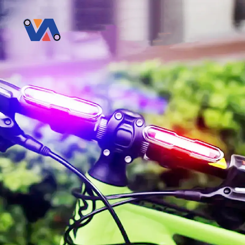 Neues Bild USB wiederauf ladbare LED-Fahrrad Rücklicht für Elektro roller MTB Fahrrad LED-Leuchten Ersatzteile Fahrrad leuchten LED Front