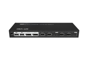 Conmutador HDMI KVM Monitor dual de 2 puertos 4K @ 60Hz, Video DE LA RED 2 Conmutador HDMI KVM 4K Dos monitores Dos ordenadores