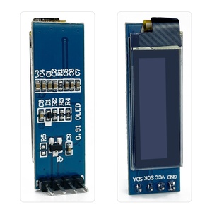 0,91 Zoll OLED-Modul 0,91 "weiß/blau OLED 128 X32 OLED LCD LED-Anzeige modul 0,91" IIC Kommunizieren Sie für Ardunio