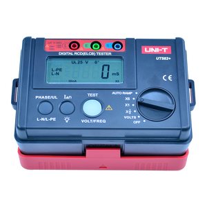 Probador digital RCD (ELCB) UT582 +, original, de la marca UT582 +, utilizado en circuitos monofásicos con un rango de voltaje de 195V a 253V - Product Image 5