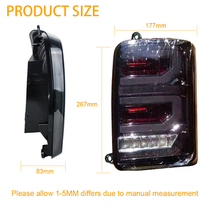 Lada Niva Lada için 4X4 1995 son LED park lambaları ile çalışan dönüş sinyali fonksiyonu aksesuarları araba styling tuning - Product Image 3