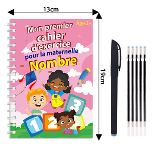 Foshan Eletree Новый многоразовый Enfant apprentitsage французский Groovd Волшебная бороздка для рисования каллиграфической рукописной книги - Product Image 3
