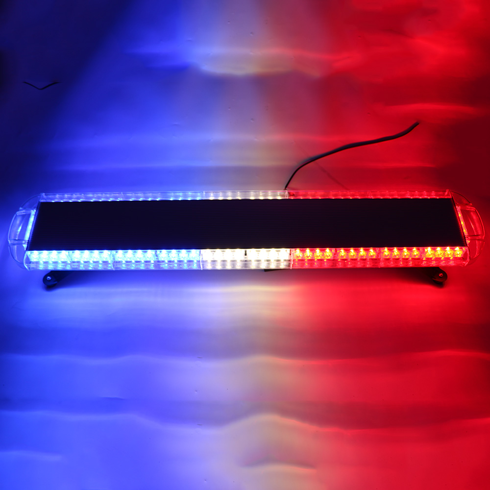 Clear cover+red/whiite/blue led