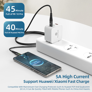 6.6ft PD 5A Super Fast Charger 100W Fast Charging Type C to Type C Cable for Google Pixel - Product Image 4