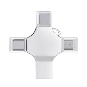 Multi-funzione 4 In 1 tipo-C OTG Pendrive 16gb 32gb 64gb 128gb disco di memoria per il telefono cellulare Usb Flash Drive all'ingrosso della fabbrica - Product Image 1