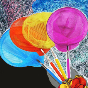 Bunte Kinder Insekten fischen Handnetz Teleskop Schmetterlings fänger mit Doppel knoten zum Fangen von Schmetterlingen und Insekten - Product Image 3