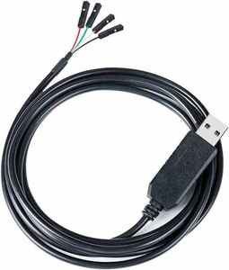 สายแปลงอนุกรม USB เป็น TTL คุณภาพสูงพร้อมชิป FTDI โดยฮีดเดอร์ 4 วิธีทํางานร่วมกับบอร์ด PCBA - Product Image 1