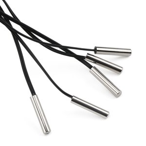 Smart Electronics 10K NTC Sensor de temperatura Sonda 1 metro Impermeable Acero inoxidable Sensores de temperatura de alta precisión - Product Image 1