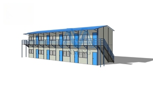 Casa contenedor móvil prefabricada modular personalizada tipo K edificio de construcción económica para Edificio de dormitorio de trabajadores - Product Image 4