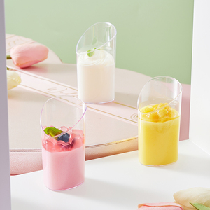 Tam giác tráng miệng cốc <span class=keywords><strong>mini</strong></span> dùng một lần tráng miệng bánh kem ly cho trẻ em - Product Image 3