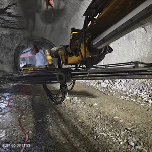 CE Certified Diesel-Powered <strong>Rock</strong> <strong>Drilling</strong> Jumbo with Dust Control System for <strong>Hard</strong> <strong>Rock</strong> Excavation Projects