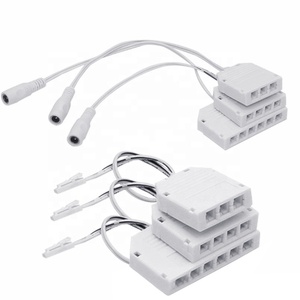 プラグワイヤー付きデュポンL8132ピンジャンクションボックス | LED家具分配用の3および6ウェイコネクタポート - Product Image 5