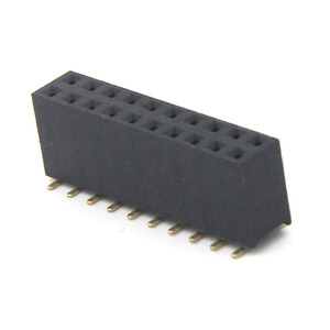 Testina 2.54MM Pitch H7.1 due file 40 pin SMT connettore PCB in ottone per applicazioni elettroniche - Product Image 3