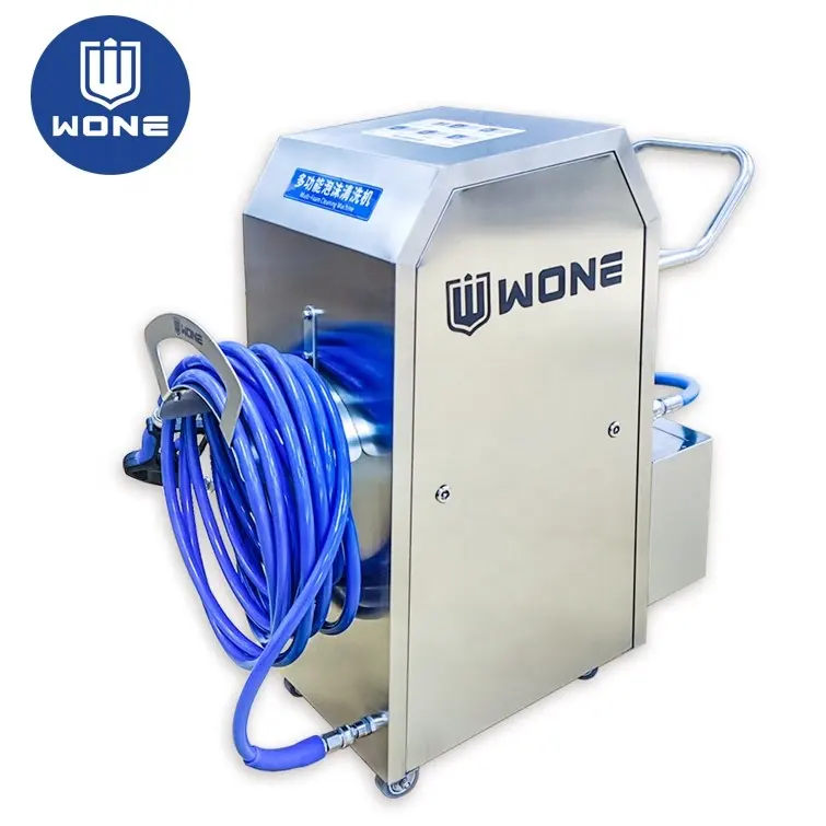 Máquina de limpeza de espuma para estação de desinfecção de alta pressão de máquinas de lavagem a alta pressão para instalações abertas de fábrica de alimentos