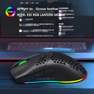 T66 2.4G Wireless RGB Mouse da gioco programmabile leggero ABS Design Computer portatile ricaricabile BT Wireless Mouse Stock - Product Image 5
