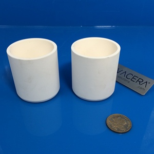 4-1400ml High Form Curved Alumina Ceramic Porcelain <strong>Crucible</strong> <strong>for</strong> Furnace Cast <strong>Iron</strong> <strong>Crucible</strong>