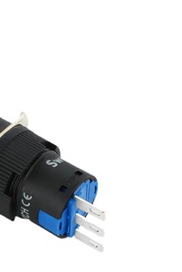 Pulsante momentaneo autobloccante in plastica da 16mm 3pin 6pin per iniziare le macchine Arcade di forma rettangolare/quadrata/rettangolare - Product Image 5
