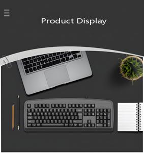 PS/2 Port 104 Keys Wired <strong>Keyboard</strong> Business Laptop Desktop PC Office Home PS/2 Interface Splash Proof - Product Image 6