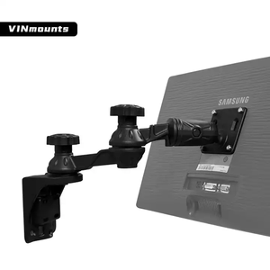Monitor Arm Desktop 12'' Arm <strong>Mount</strong> Adjustable Monitor Stand Swing Arm for Plotters/Scanner/Touchscreen - Product Image 3
