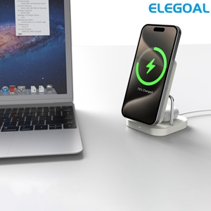 Çok fonksiyonlu ayrılabilir 3 in 1 hızlı şarj standı E-V25 ile Apple IPone ,Samsung, vb 2. Tüm tip-c cihazlar ile uyumlu - Product Image 4
