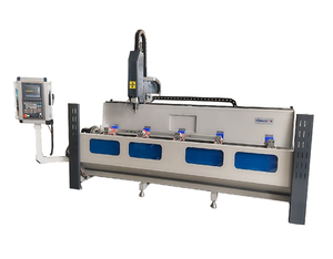Factory Directly Sell 2500mm 3500mm <strong>CNC</strong> 3 <strong>Axis</strong> <strong>4</strong> <strong>Axis</strong> Machining Center for Aluminum and Copper Profiles Light Metal Profile - Product Image 1