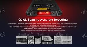 เครื่องอ่าน <span class=keywords><strong>RFID</strong></span> <span class=keywords><strong>UHF</strong></span> PDA 6นิ้ว F35เครื่องสแกน <span class=keywords><strong>RFID</strong></span> แบบพกพา pdas บลูทูธ pdas เครื่องสแกน <span class=keywords><strong>RFID</strong></span> แบบพกพาสำหรับโกดัง - Product Image 5