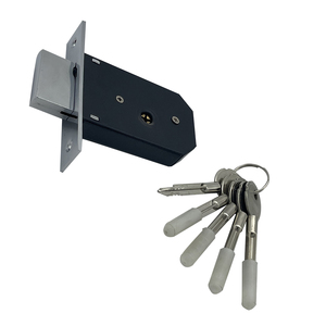 Classical Deadbolt Rim <strong>Lock</strong> with <strong>Key</strong> for Front Door - Product Image 3