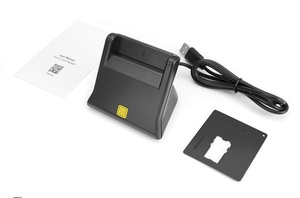 เครื่องอ่านสมาร์ทการ์ดยูเอสบีสำหรับบัตรธนาคาร ic/id dnie ATM CAC EMV TF SD ช่องเสียบซิมการ์ด Cloner สำหรับ Windows 7 8 10 Linux - Product Image 6