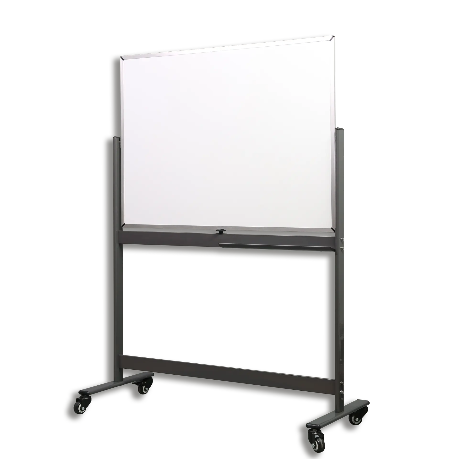 60X36 Inch Mobiele Whiteboard Op Wielen, Roterende White Board