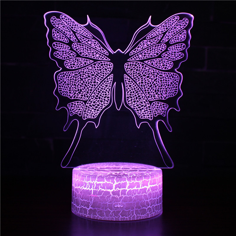 White-Crack- 7 Colori-Butterfly2 Style