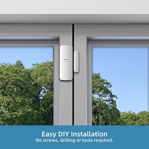 Sistema de alarma inalámbrico para el hogar Kit de 7 piezas Sistemas DE SEGURIDAD PARA PUERTAS DIY Alertas de aplicaciones inteligentes - Product Image 2
