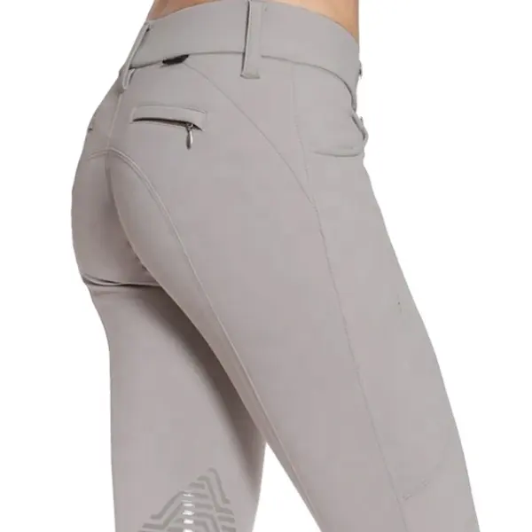 Pantaloni da equitazione personalizzati traspiranti Beige da donna